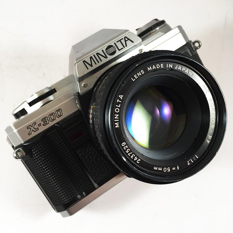 Minolta X-300 & 50mm 1.7