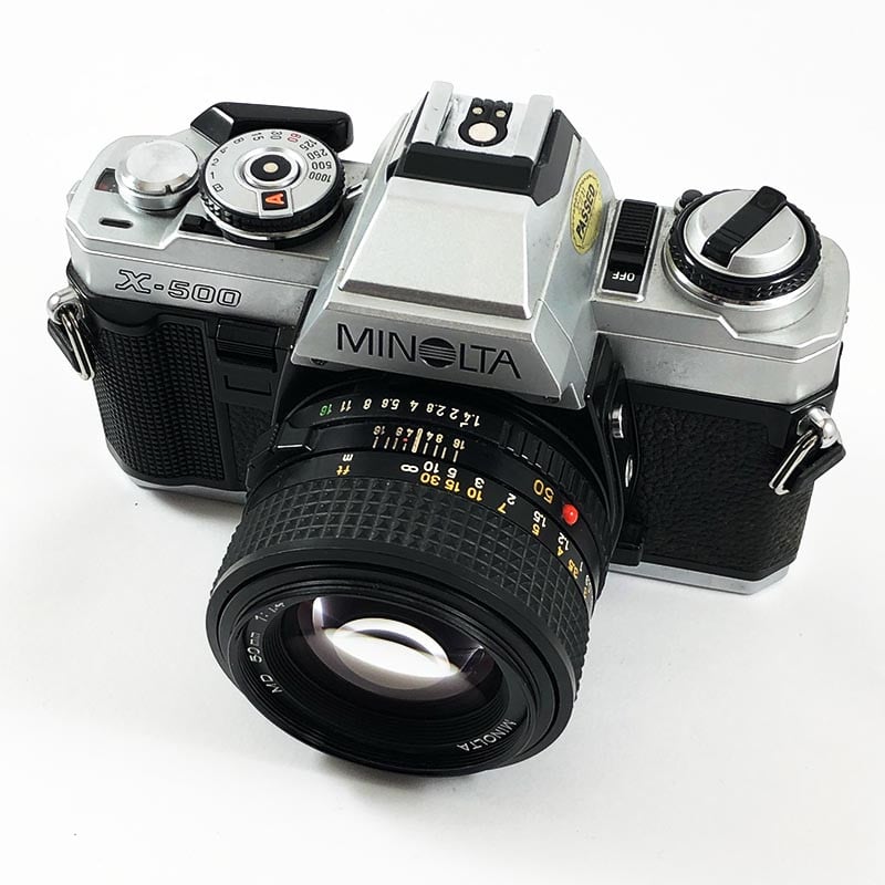 Minolta X-500 & 50mm 1.4