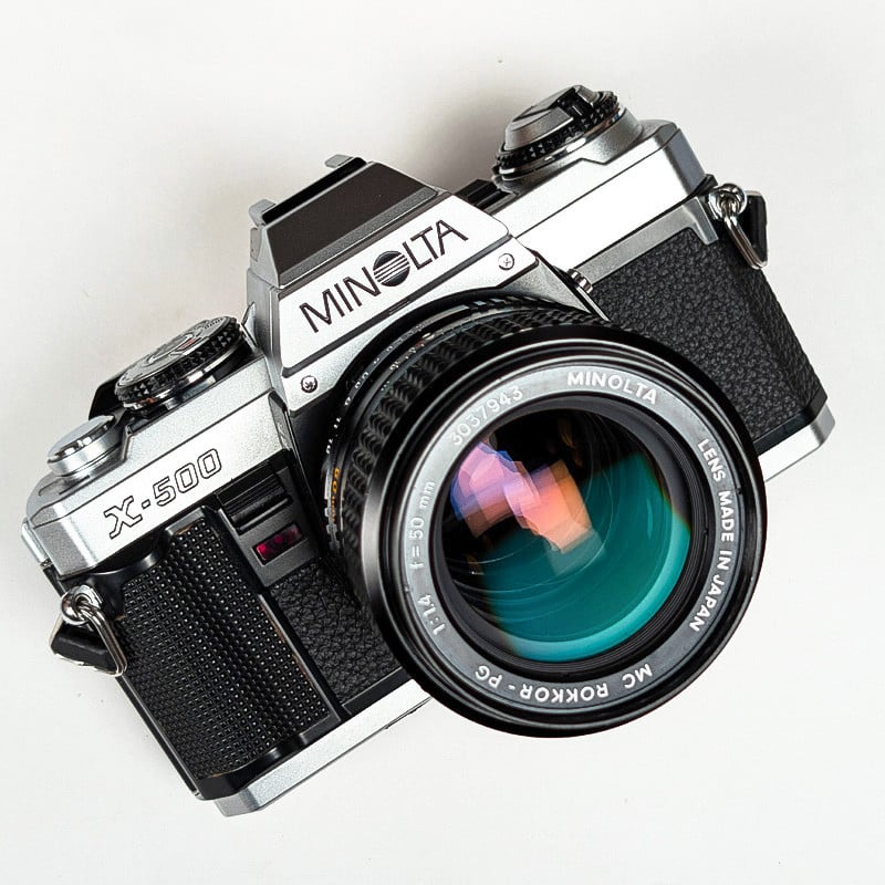 Minolta X-500 & 50mm 1.4