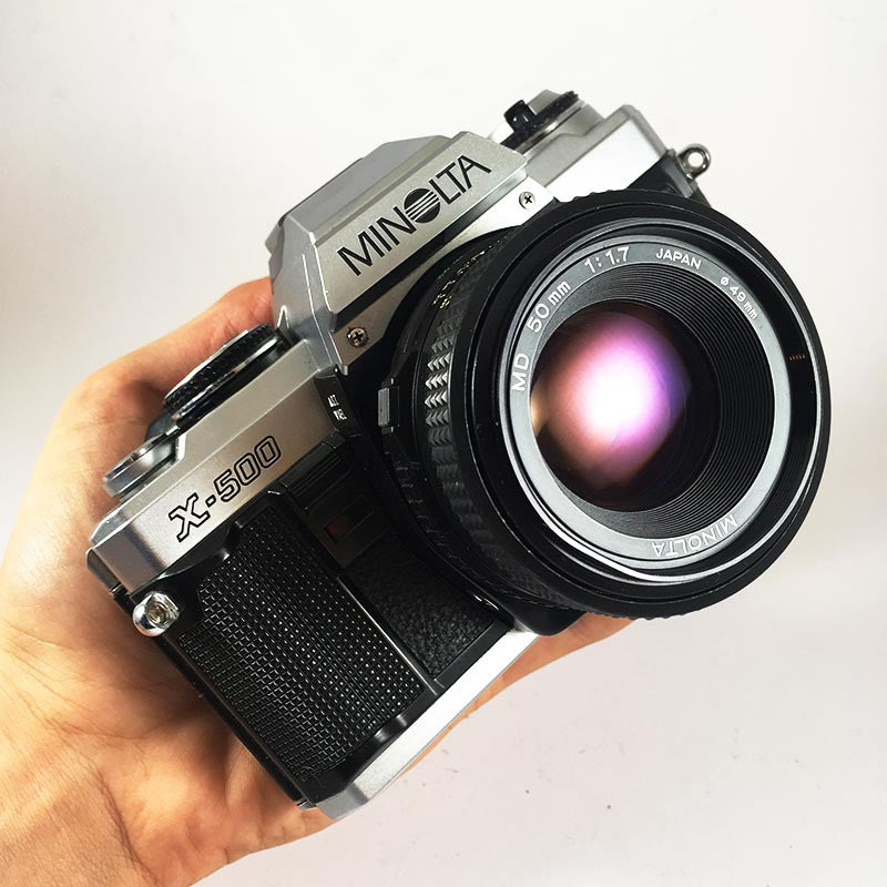 Minolta X-500 & 50mm 1.7