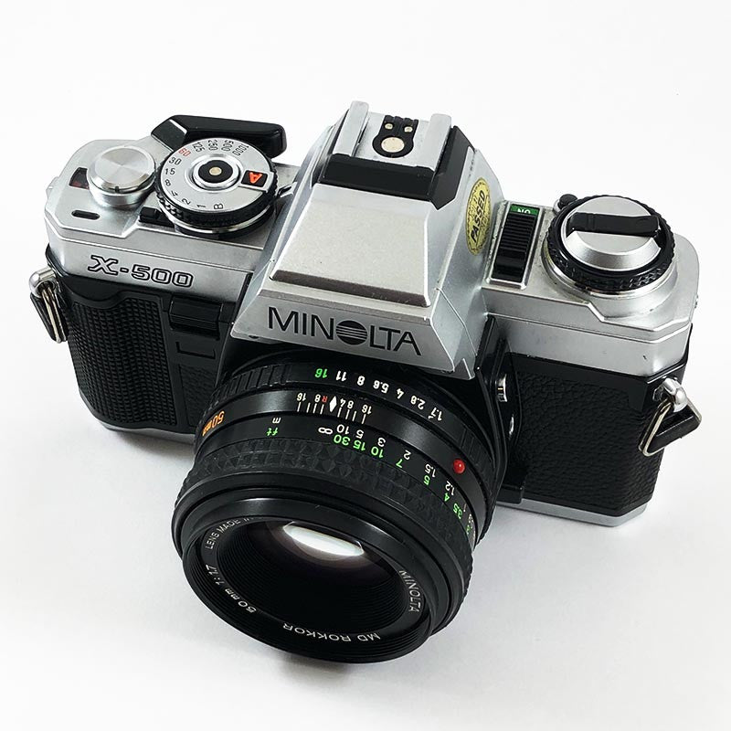 Minolta X-500 & 50mm 1.7