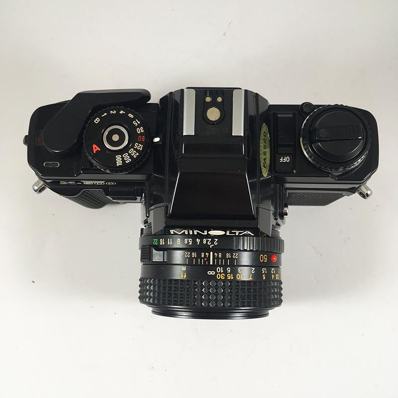 Minolta X-500 Black & 50mm 2
