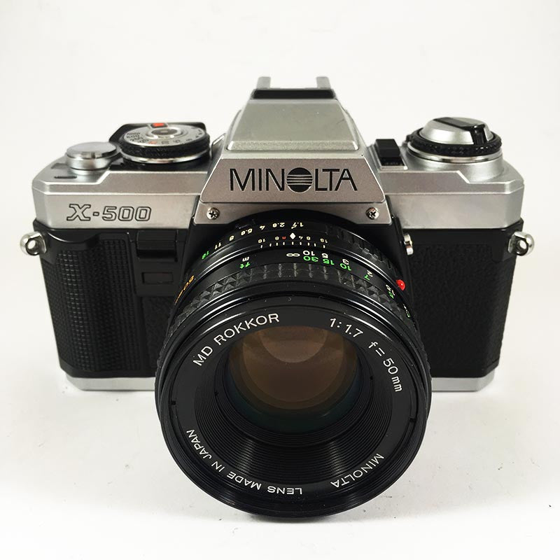 Minolta X-500 & Rokkor 50mm 1.7