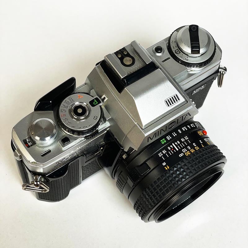 Minolta X-700 Chrome & 50mm 1.7