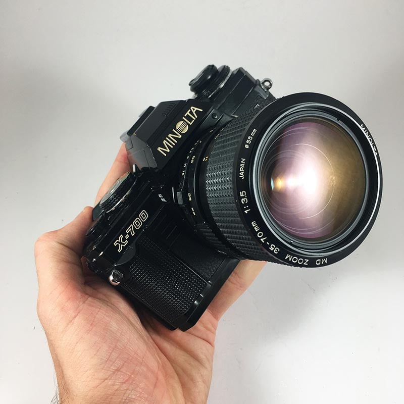 Minolta X-700 & Zoom 35 - 70mm 3.5