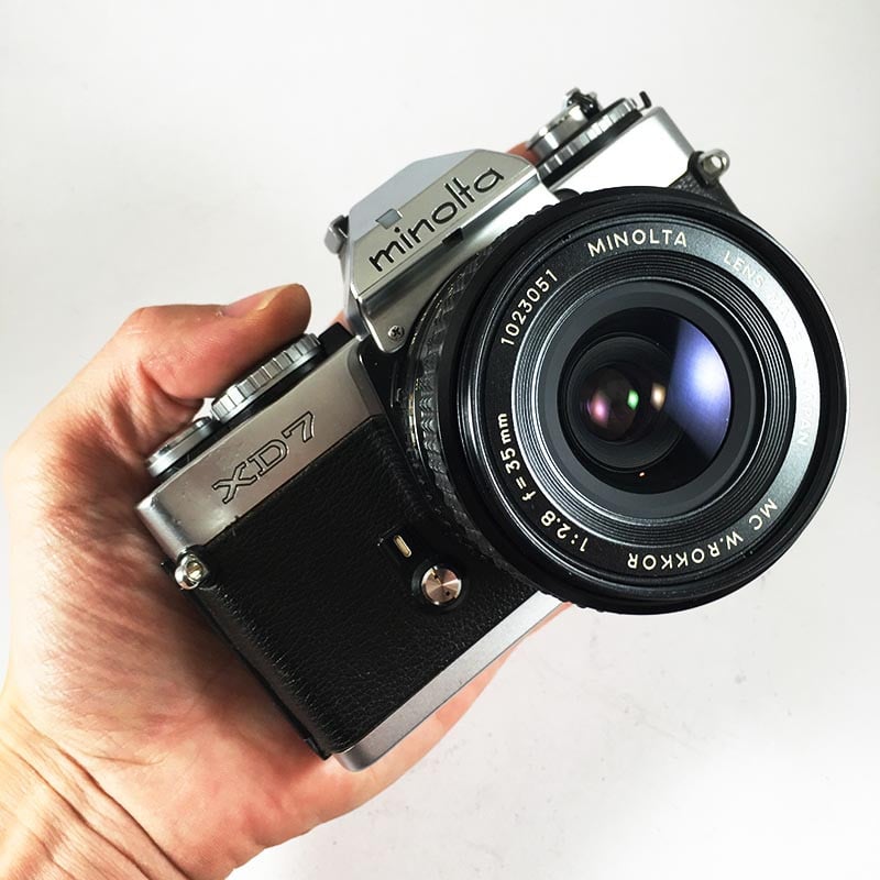 Minolta XD7 & 35mm 2.8
