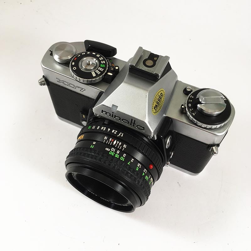 Minolta XD7 & Rokkor 50mm 1,7