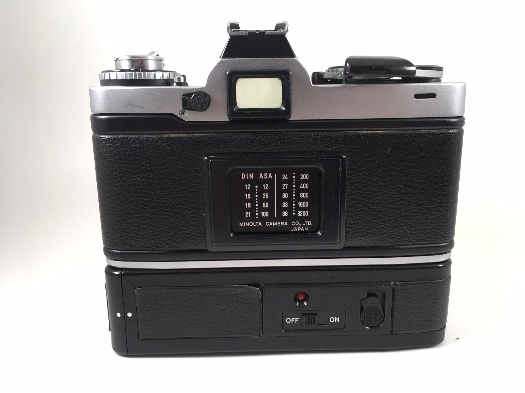 Minolta XD7 Winder & Rokkor 50mm 1.7