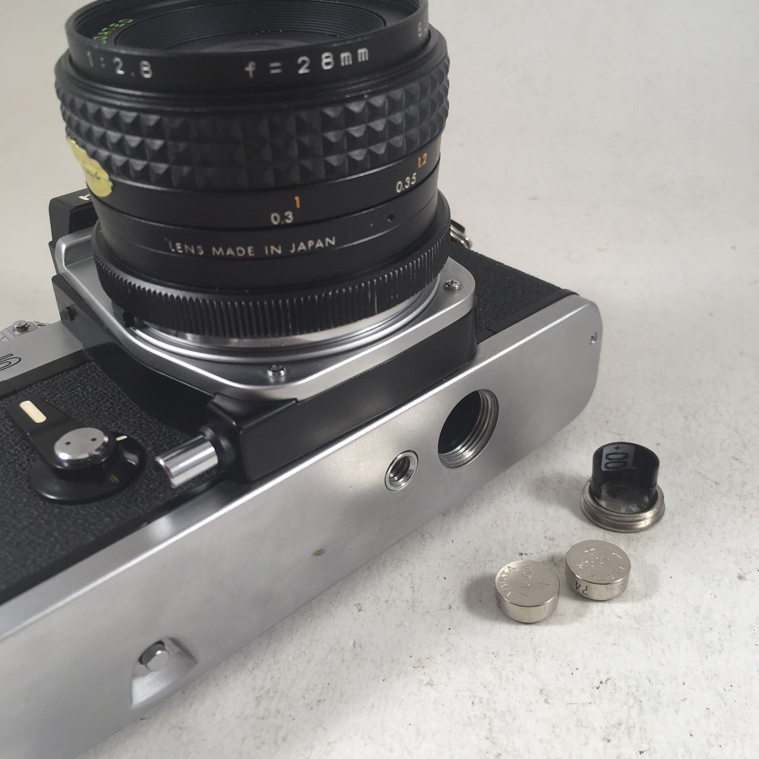 Minolta XE-5 & Makinon 28mm 2,8
