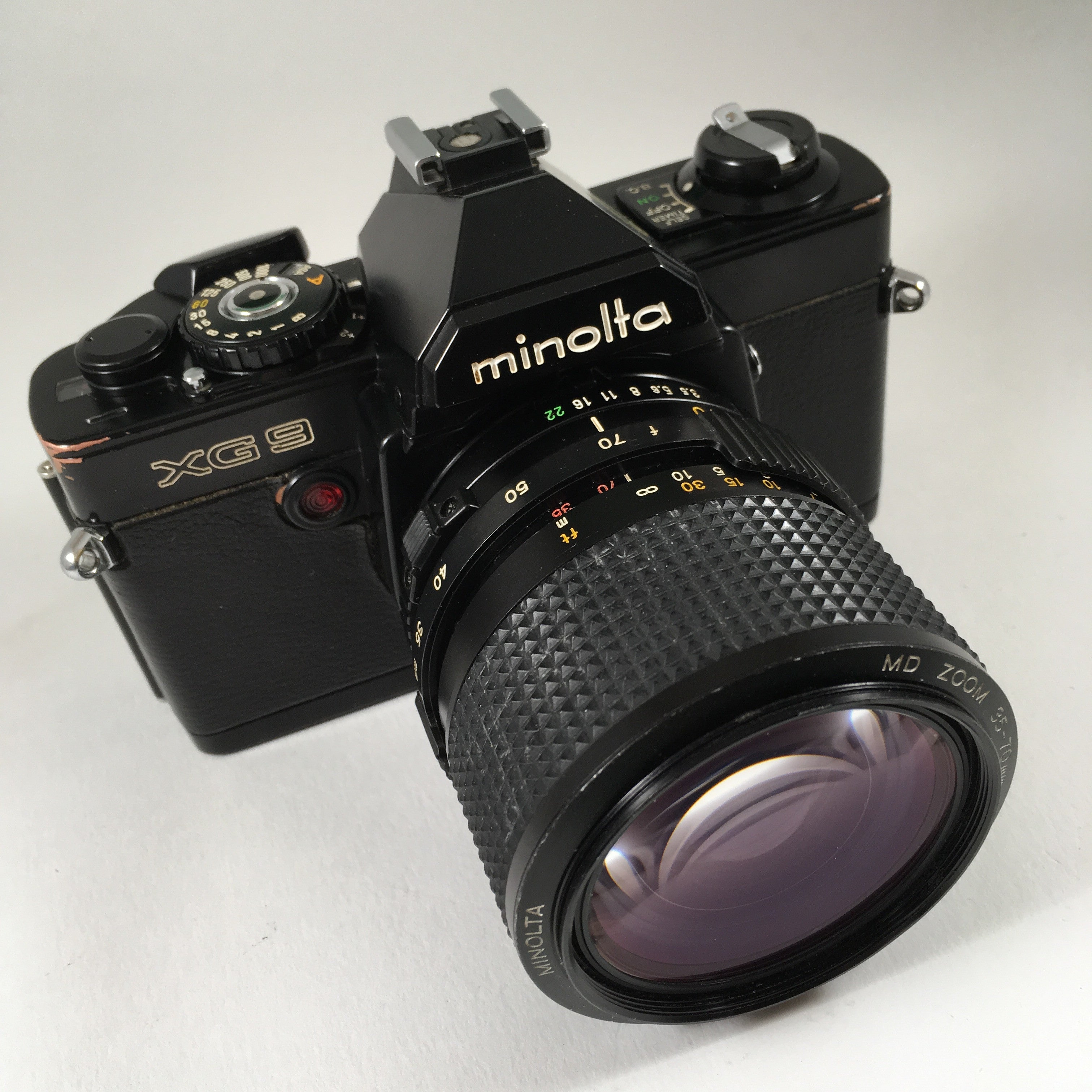 Minolta XG9 Noir & Minolta 35-70mm 3.5