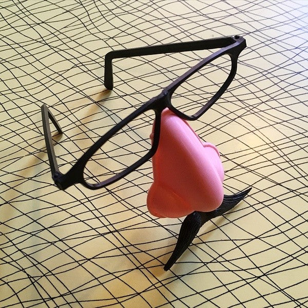 ancien nez de clown lunette enfant petit farce et attrape vintage 1970