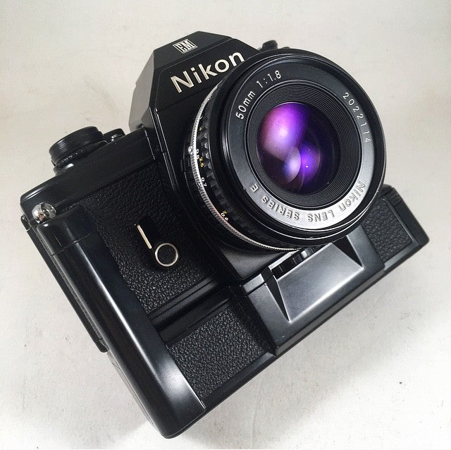 Nikon EM MDE & Series E 50mm 1.8