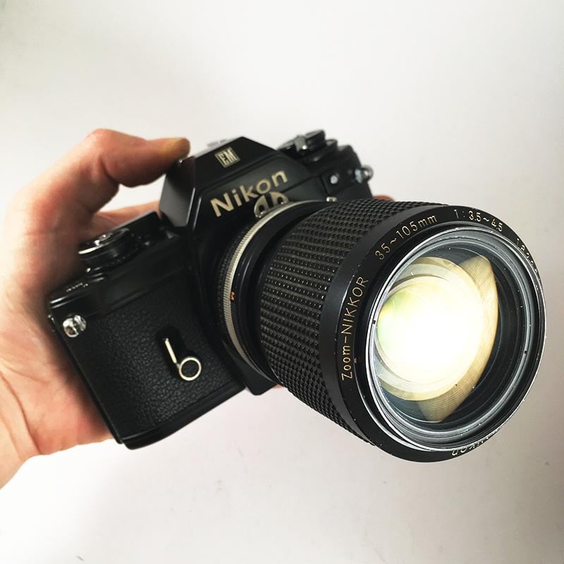 Nikon EM & Nikkor 35-105mm 3.5-4.5