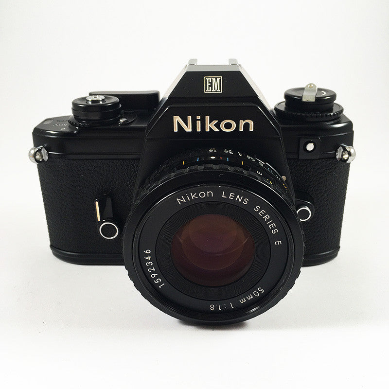 Nikon EM & Series E 50mm 1.8