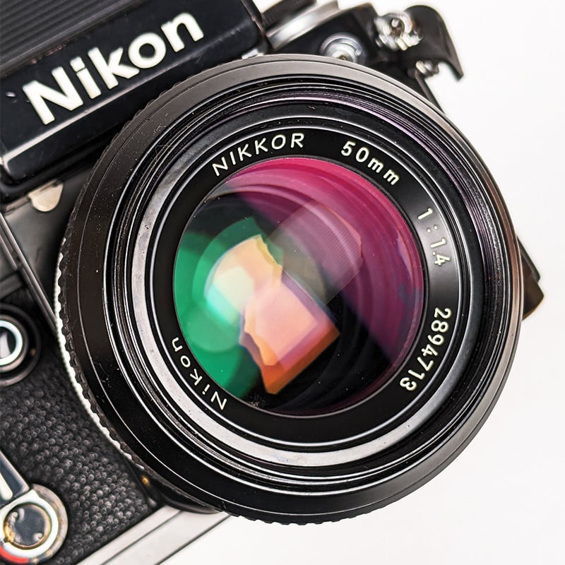 Nikon F2 DP-2 Prism & 50mm 1.4