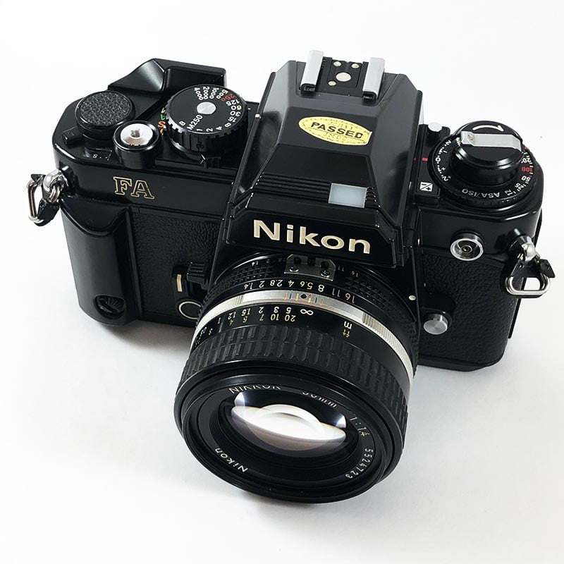 Nikon FA Noir & 50mm 1.4