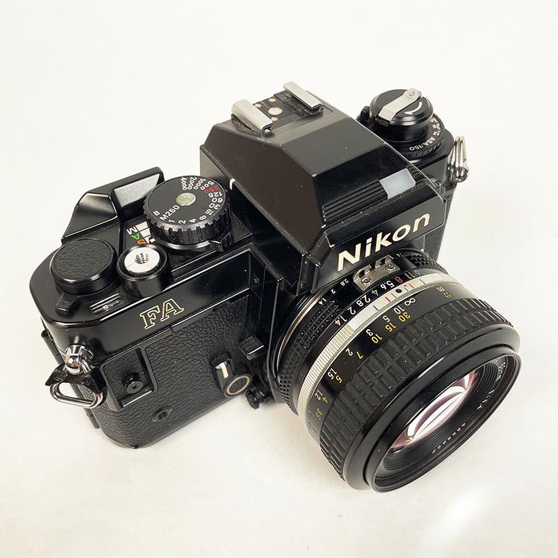 Nikon FA Noir & 50mm 1.4