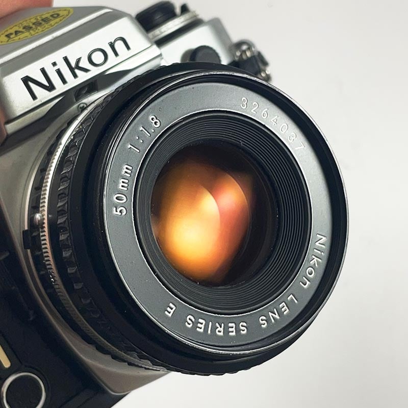 Nikon FE & 50mm 1.8 E