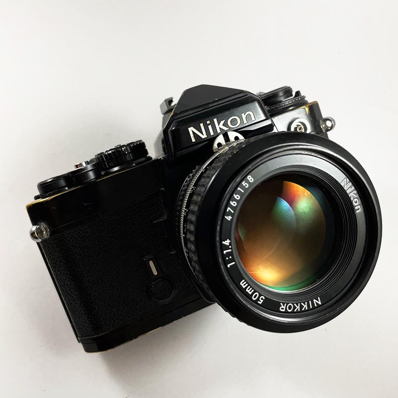 Nikon FE Noir & 50mm 1.4