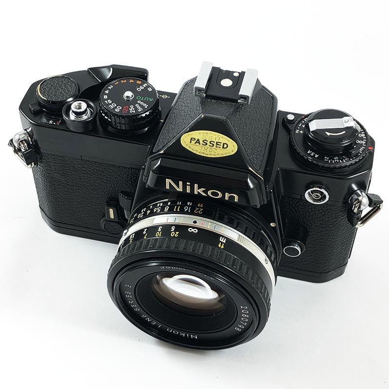 Nikon FE Noir & 50mm 1.8