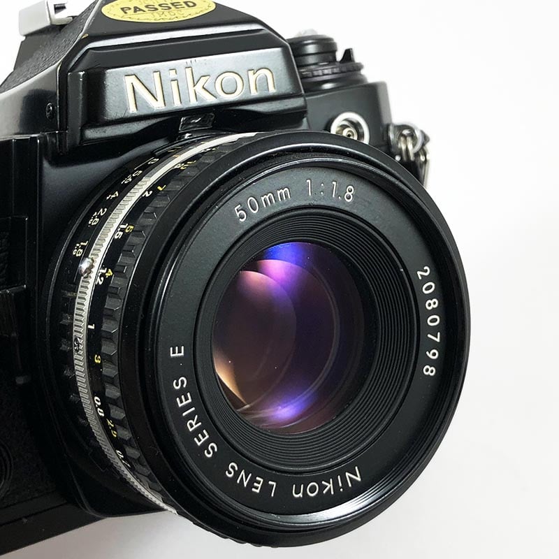 Nikon FE Noir & 50mm 1.8