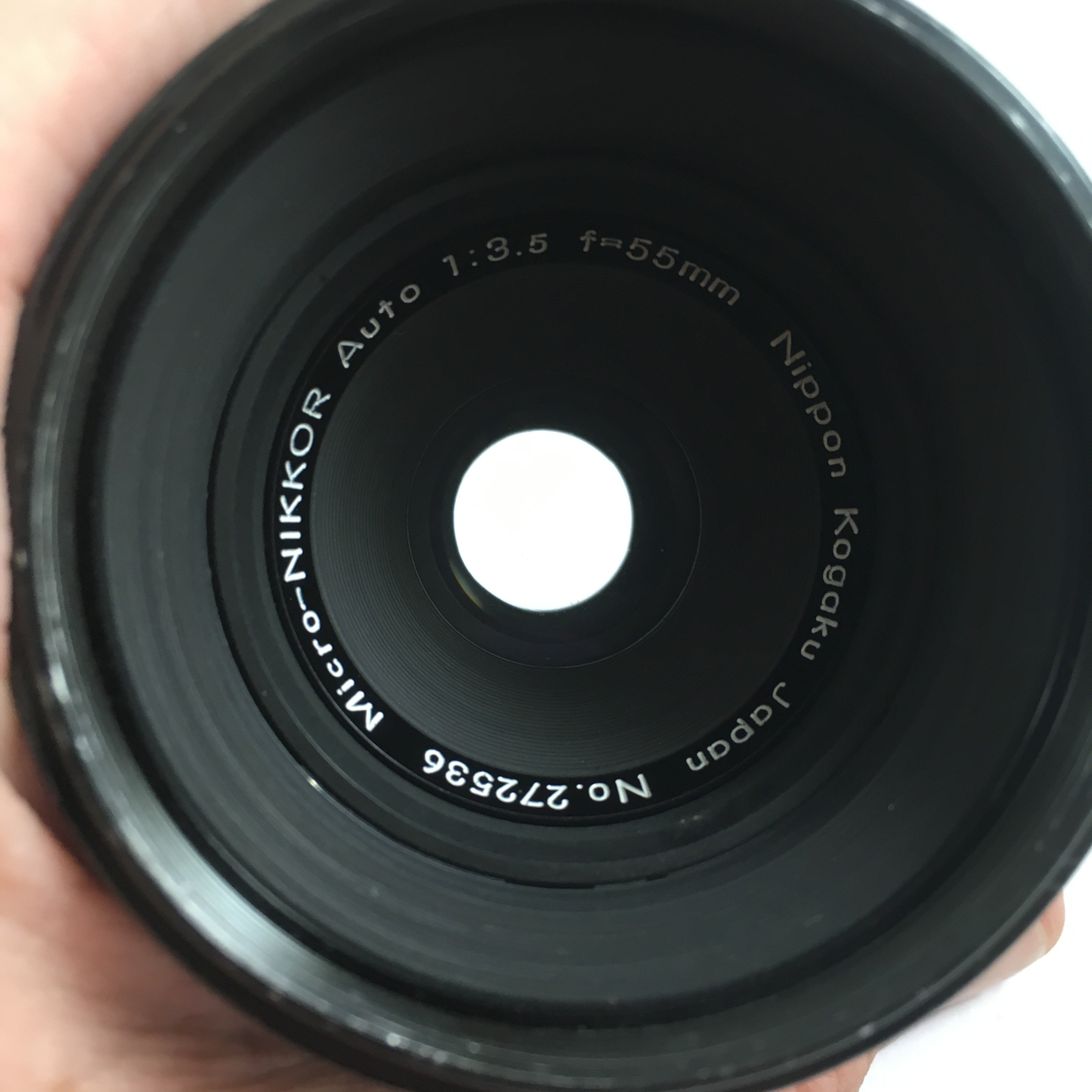 Nikon FE Noir & Micro-Nikkor 55mm 3.5