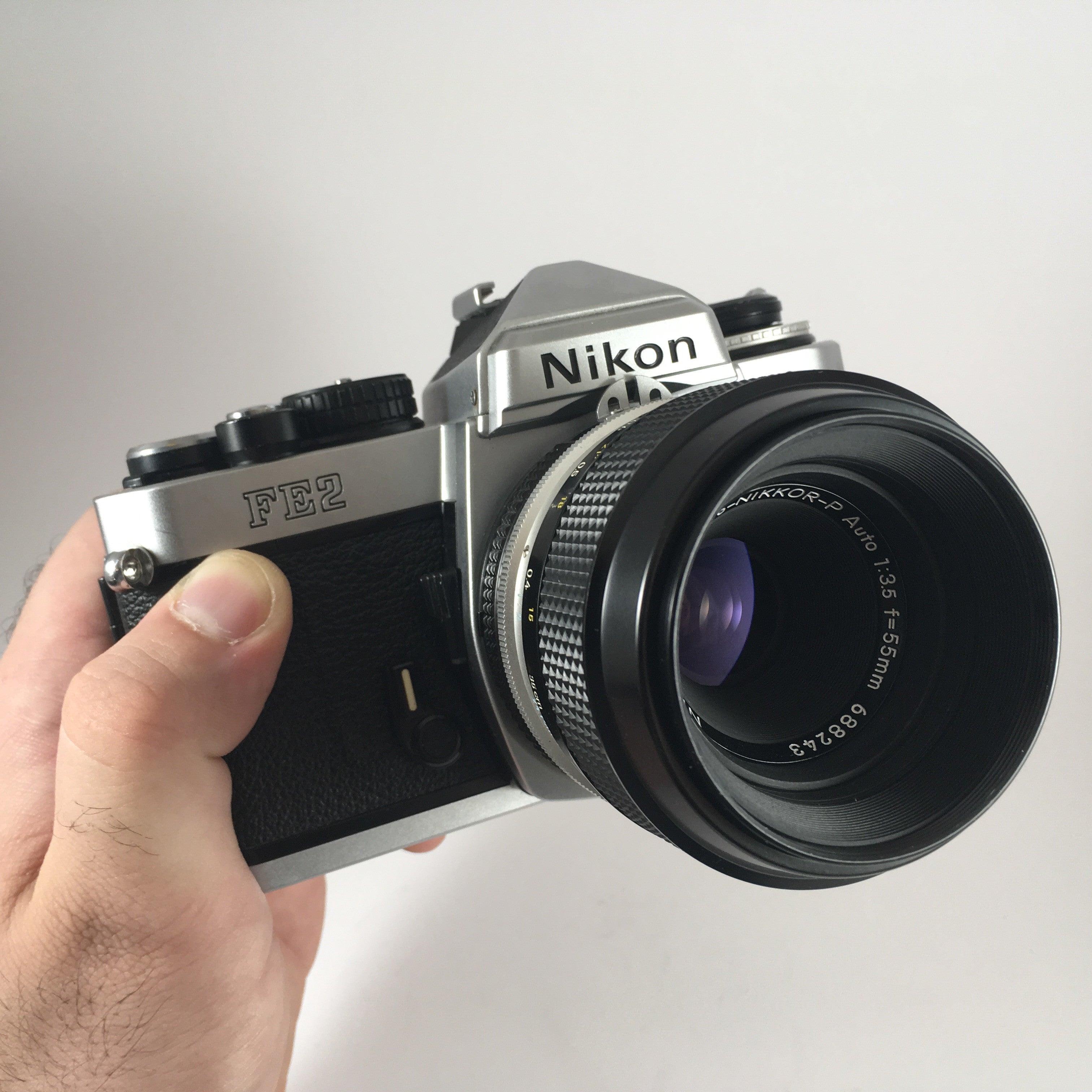 Nikon FE2 & Micro Nikkor 55mm 3.5