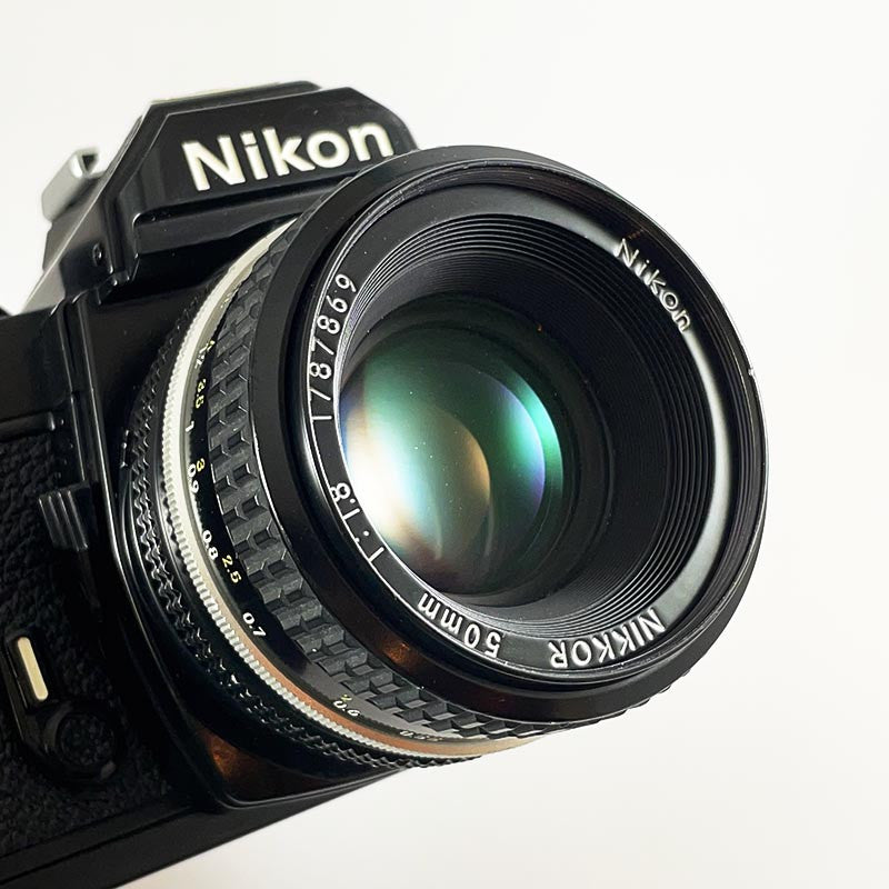 Nikon FM2n Noir & 50mm 1.8