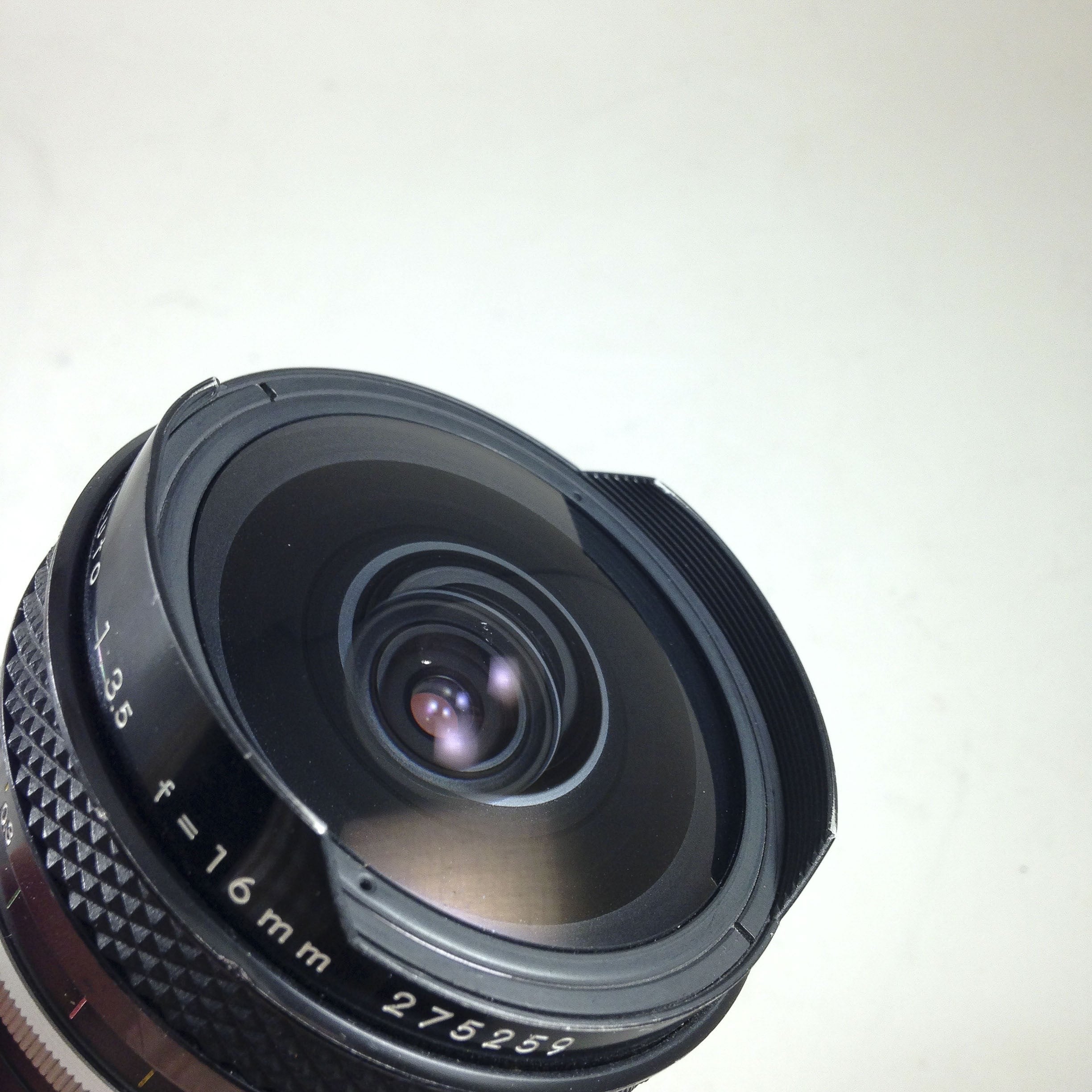 Nikon Nikkor Auto 16mm F/3.5 Fisheye Non-AI