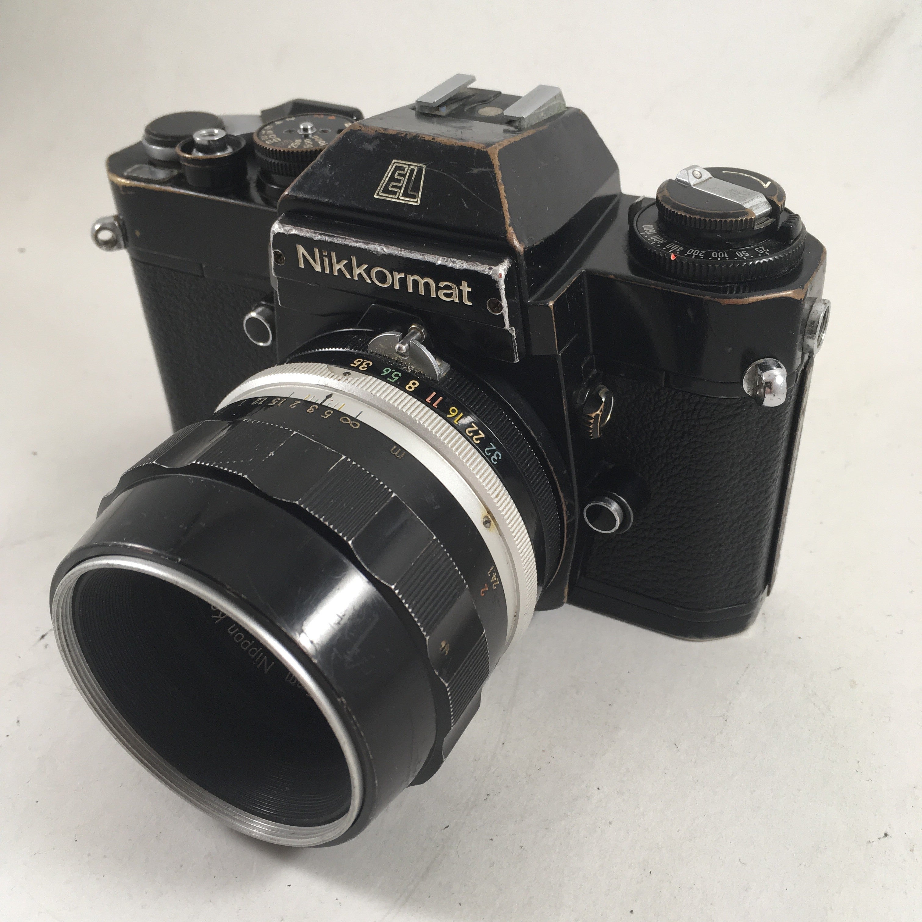 Nikon Nikkormat EL & Micro-Nikkor 55mm 1:3.5