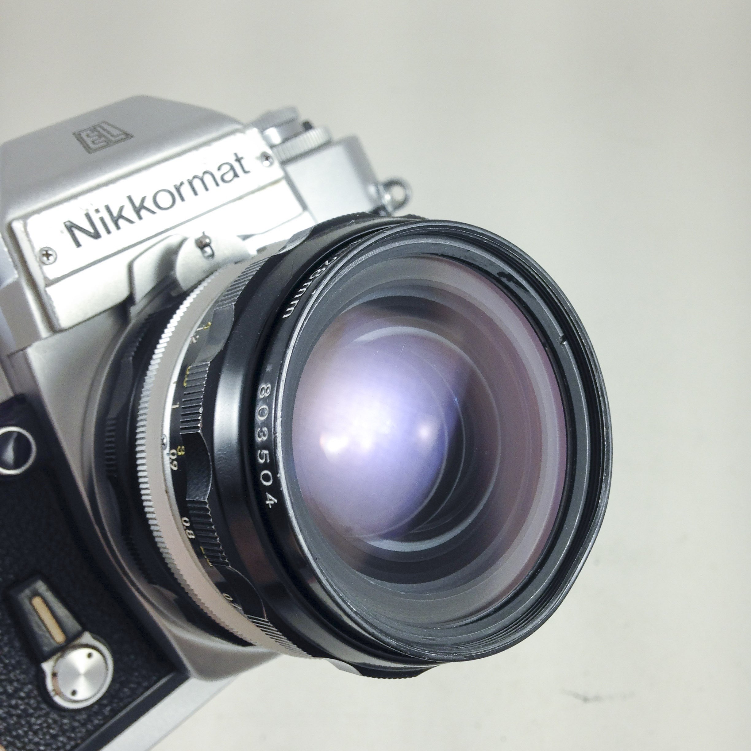 Nikon Nikkormat EL & Nikkor 28mm 1:3.5