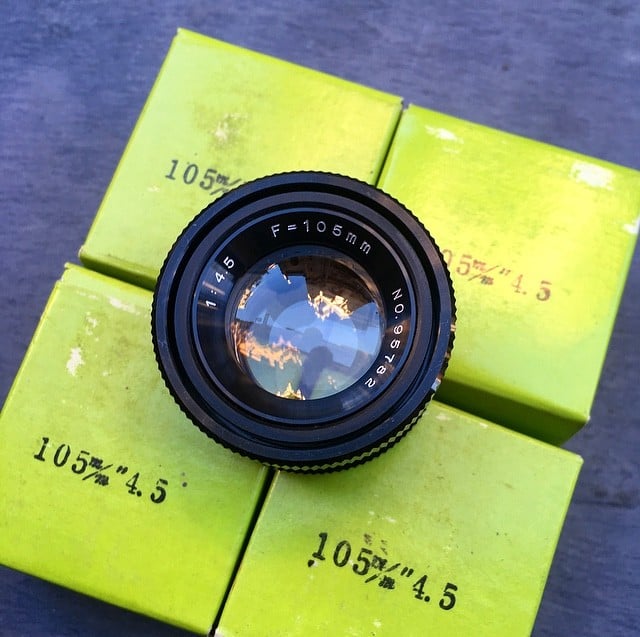 Objectif Agrandisseur Japan 105mm 4.5 1980