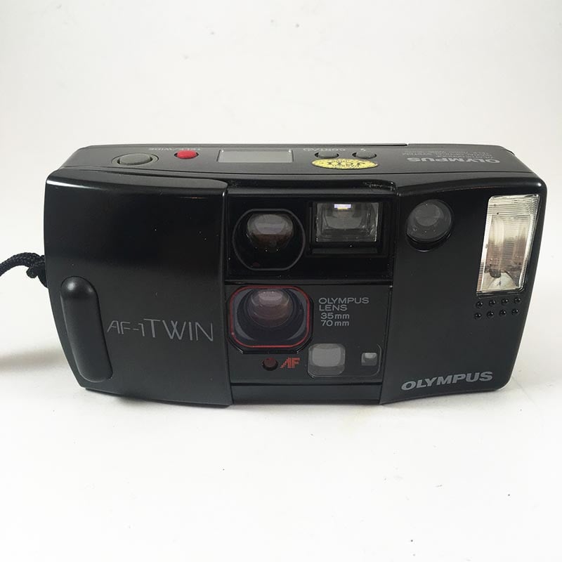 olympus af-1 twin 35-70 bifocale appareil compact argentique 35mm 135 ancien vintage photo