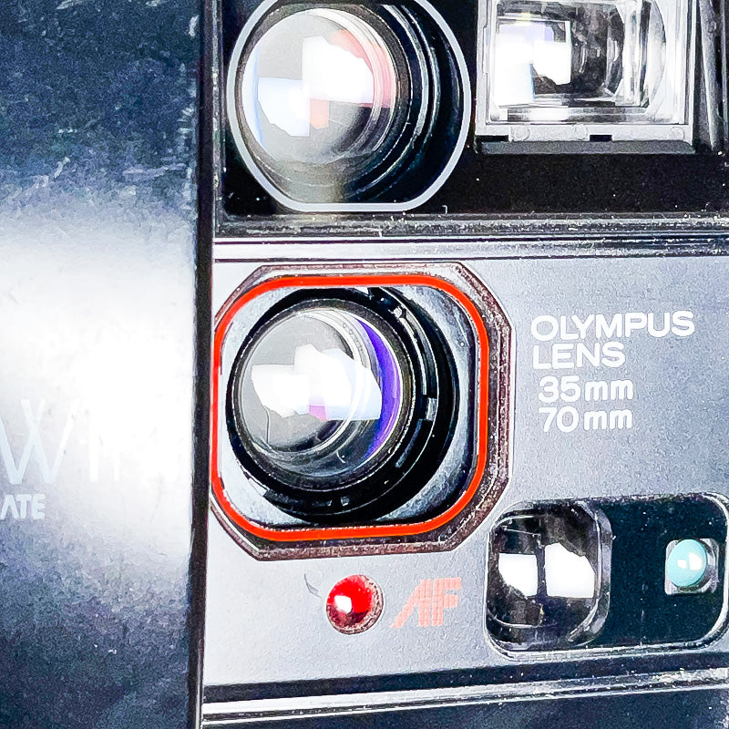 olympus af-1 twin compact point and shoot ancien vintage photo photographie film argentique pellicule 135 35mm 24x36