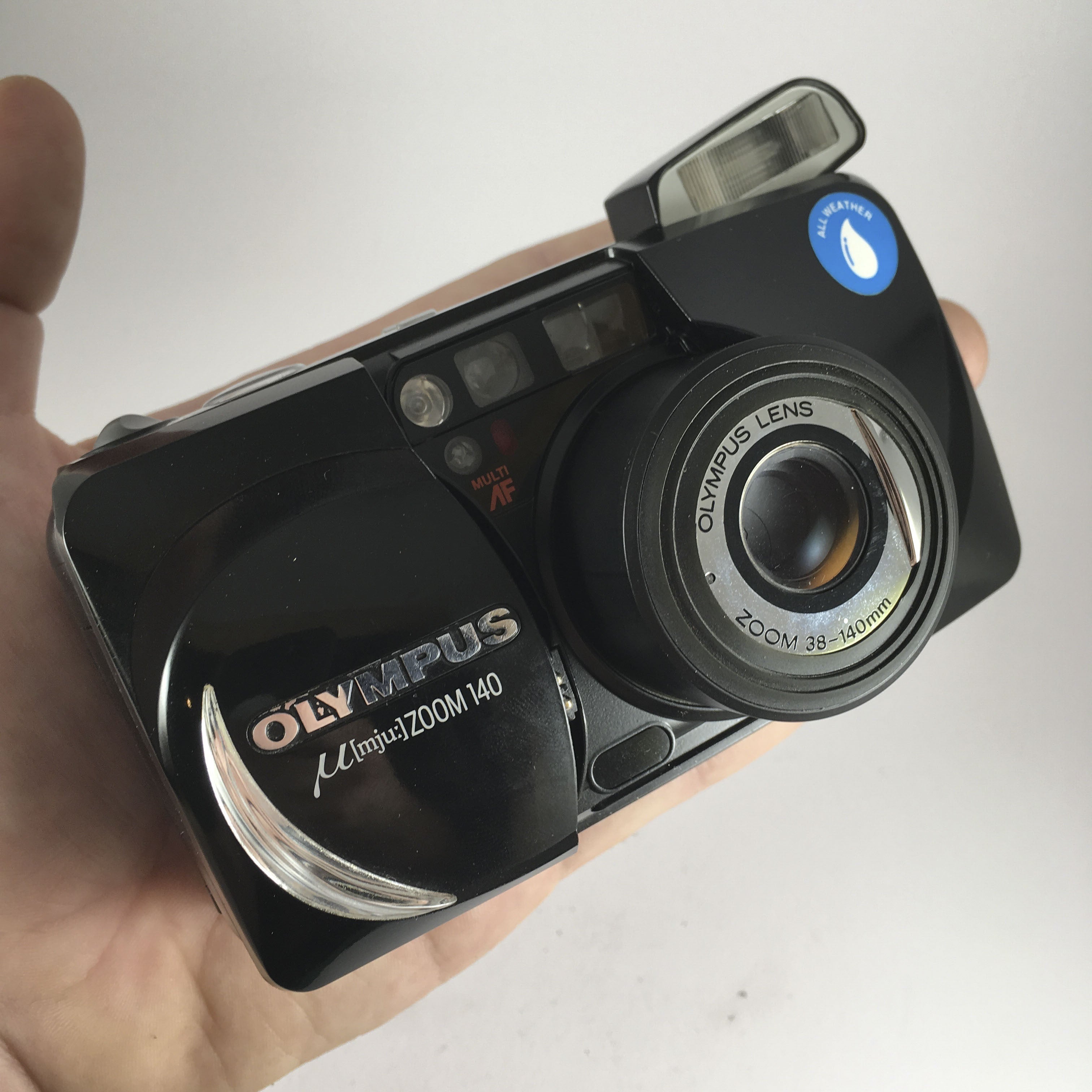 olympus mju zoom 140 compact argentique 38mm 140mm 1998