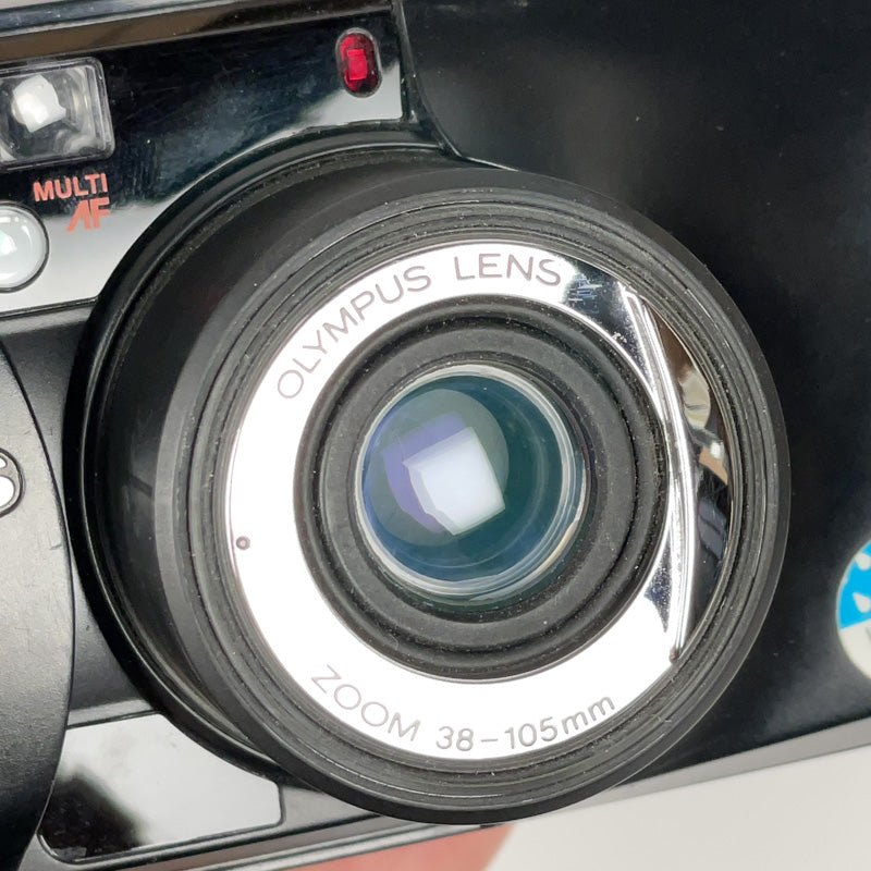 olympus mju zoom 105 38mm 105mm compact point and shoot ancien vintage pellicule film argentique appareil photo photographie 24x36 35mm 135