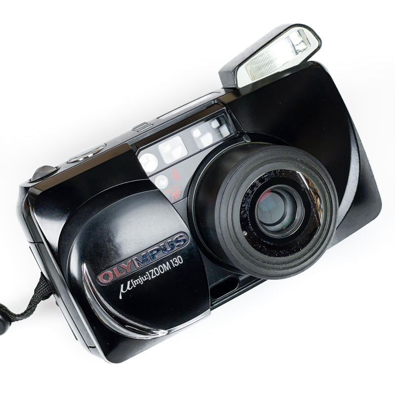 olympus mju zoom 130 130mm 38mm compact point and shot ancien vintage pellicule film argentique appareil photo photographie 24x36 35mm 135