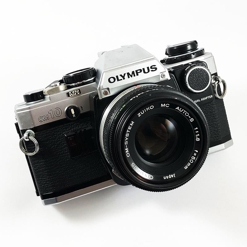 Olympus OM10 Manual Adapter & 50mm 1.8