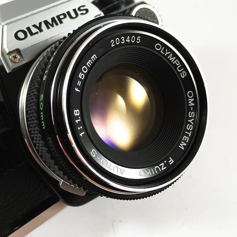 Olympus OM10 Manual Adapter & Zuiko 50mm 1.8