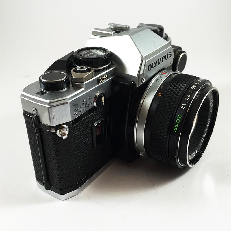 Olympus OM10 Manual Adapter & Zuiko 50mm 1.8