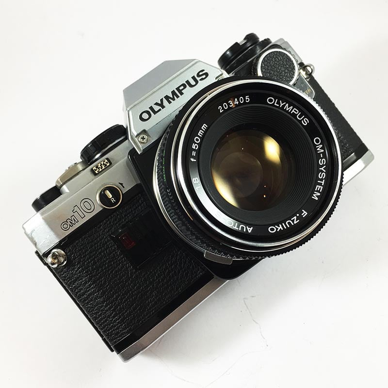 Olympus OM10 Manual Adapter & Zuiko 50mm 1.8