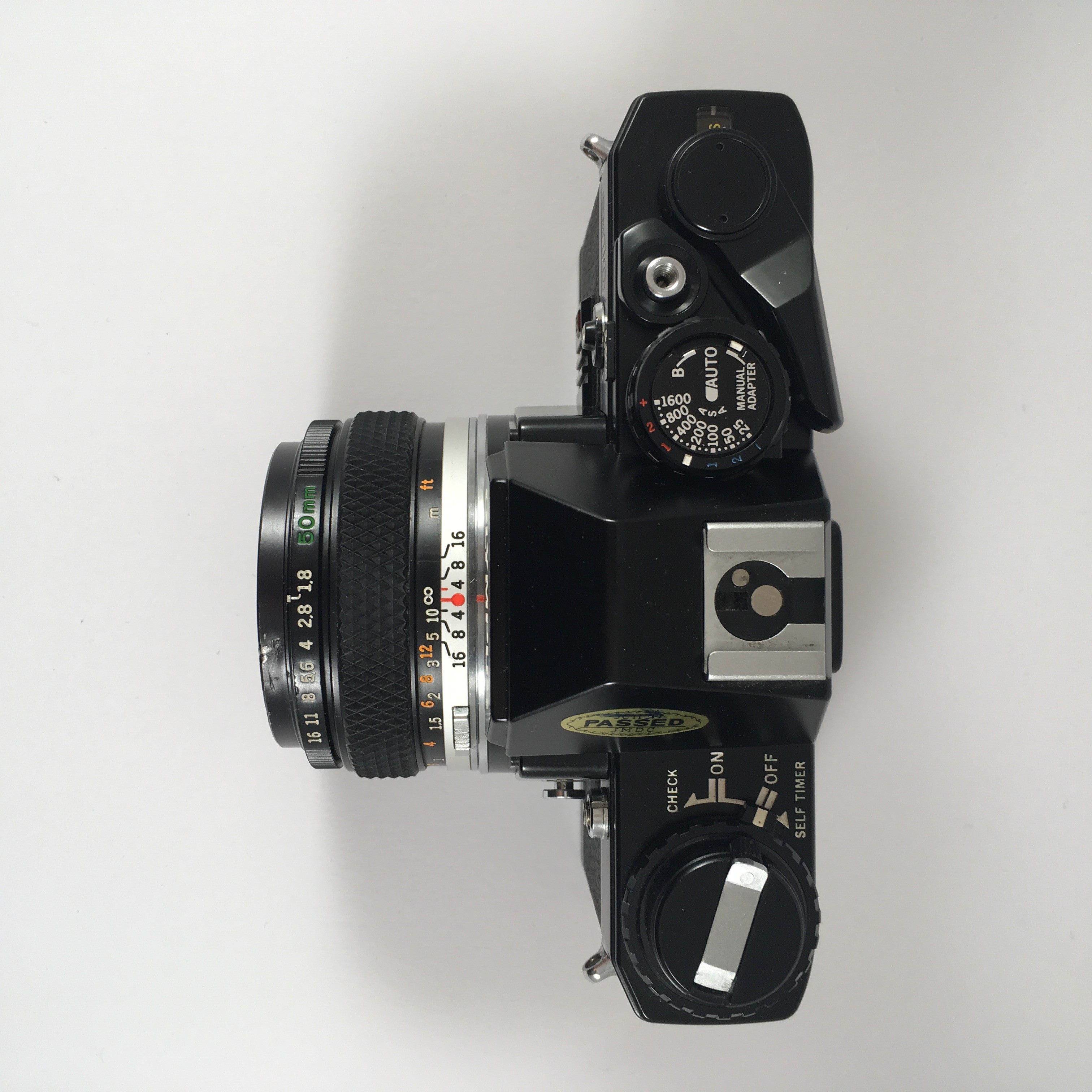 Olympus OM10 Noir & Zuiko 50mm 1.8