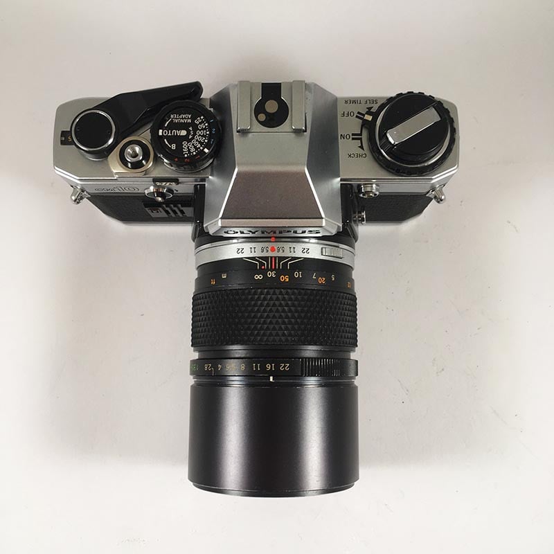 Olympus OM10 & Zuiko 135mm 2.8