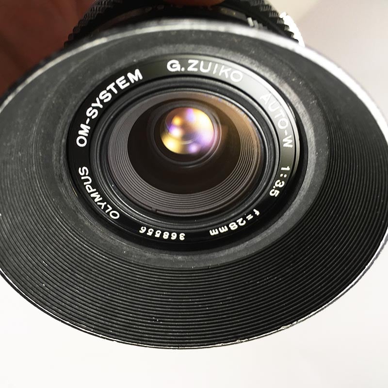 Olympus OM2N & 28mm 3.5