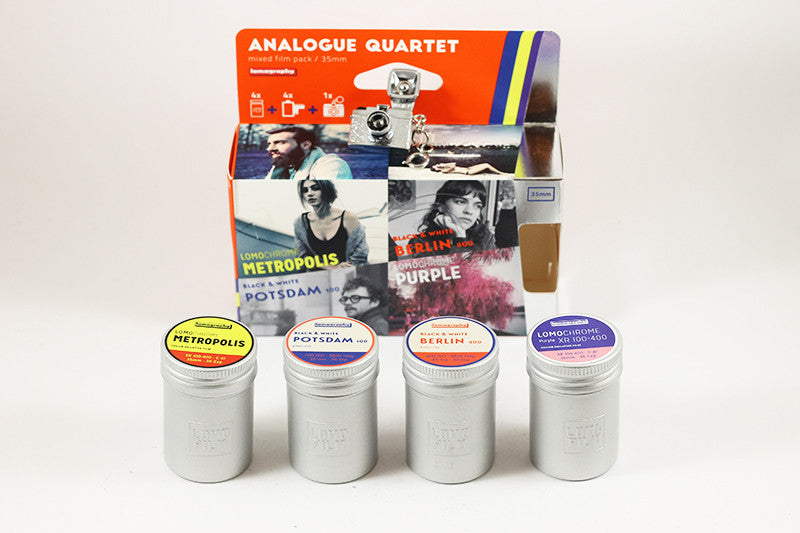 Pack Lomography Analogue Quartet 35mm