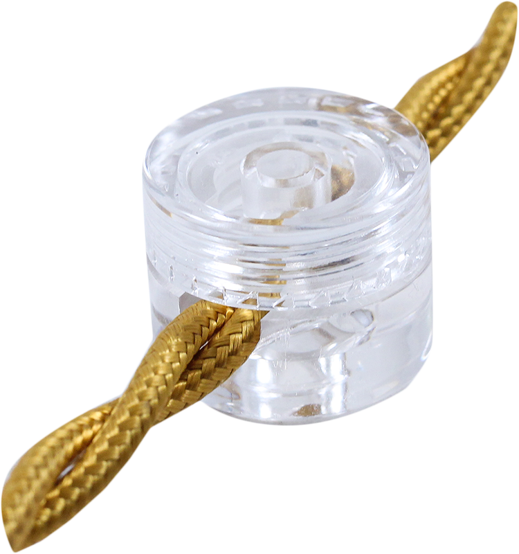 passage cable transparent droit ancien vintage quincaillerie électricité direction support