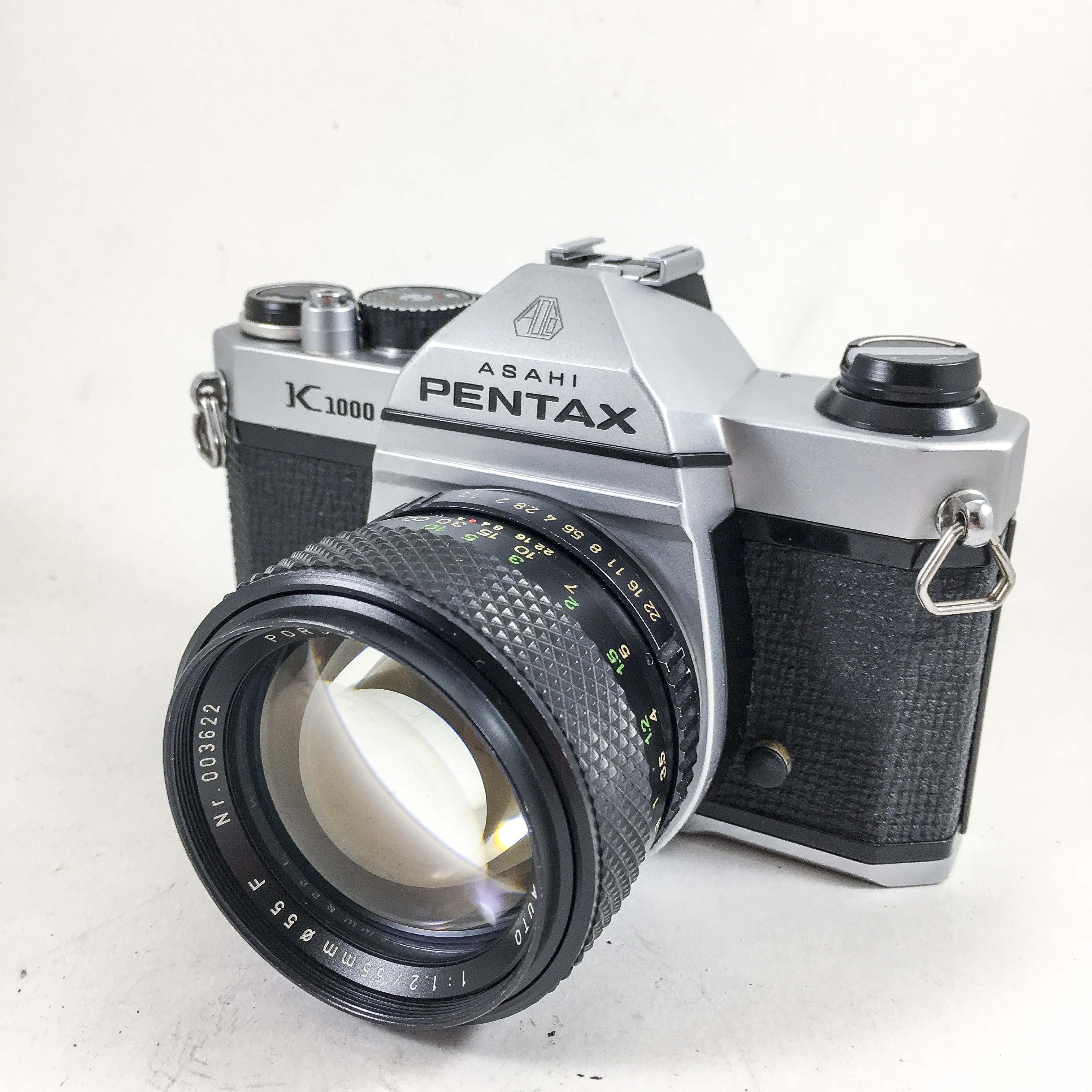 Pentax K1000 & 55mm 1.2