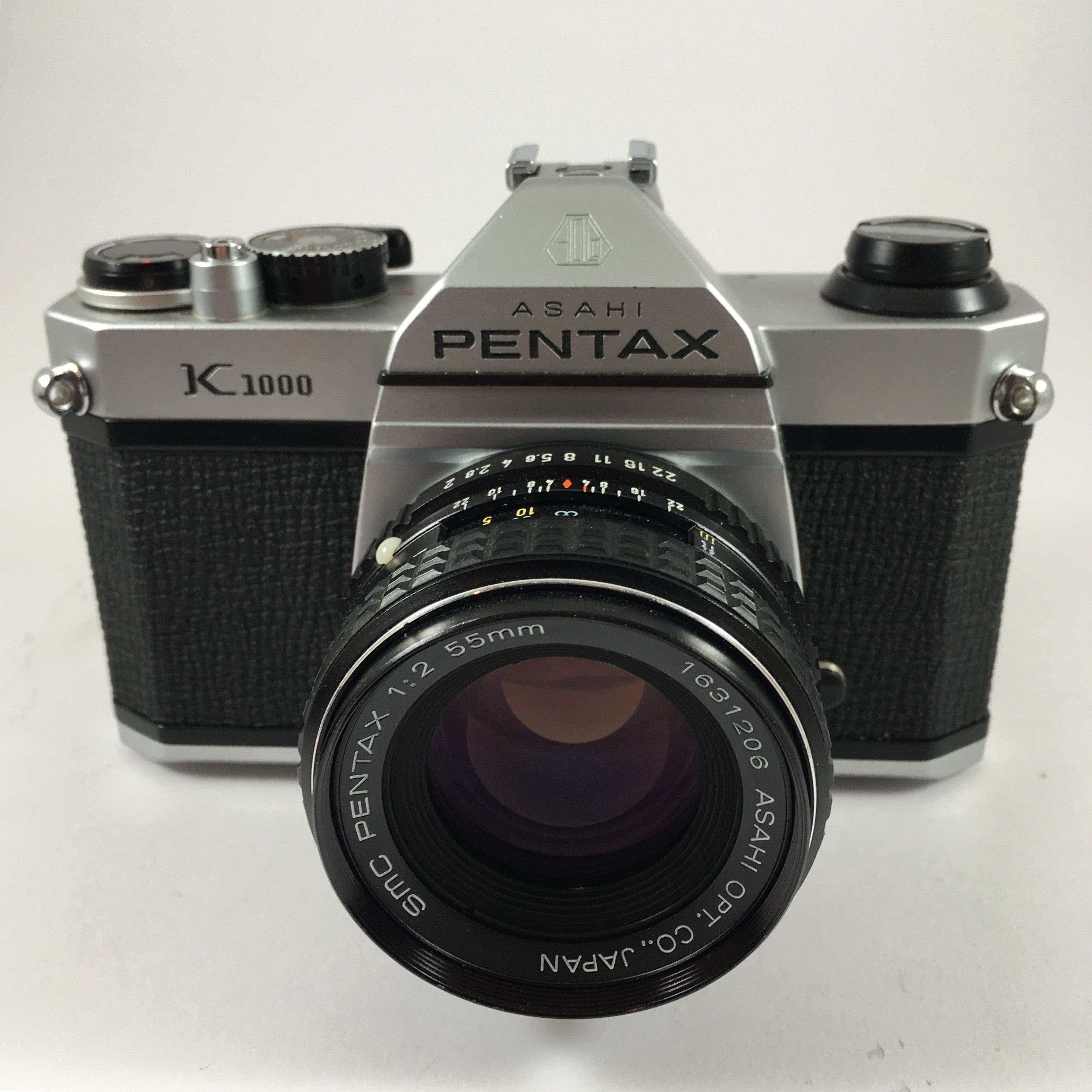 pentax k1000 smc 55mm 2 reflex argentique 35mm 135 appareil photo