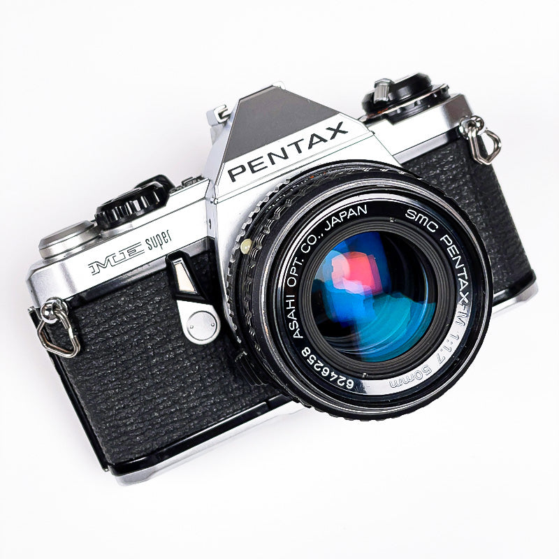 pentax me super 50mm 1.7 reflex argentique film pellicule ancien vintage photo photographie 135 25mm 24x36