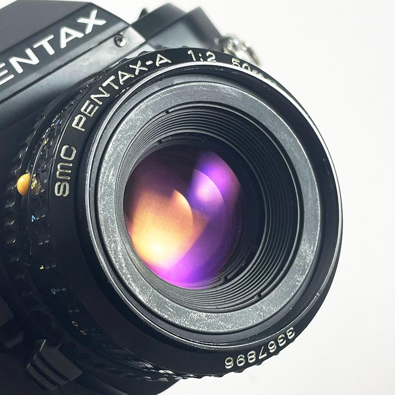 Pentax P30n & 50mm f/2